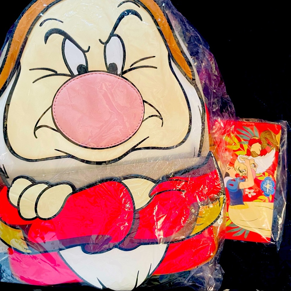 Loungefly mini backpack grumpy nwt